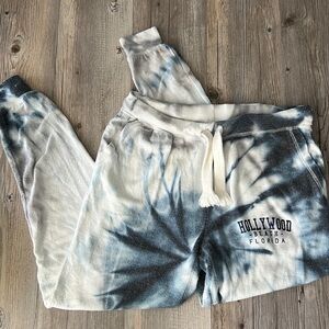 Tie dye soft pants joggers